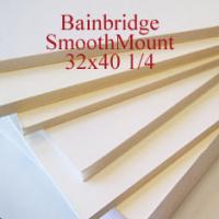 32X40 SMOOTHMOUNT WHITE 1/4 (20 Sheets/Case)