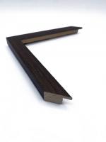 3/4 Flat Dark Walnut Wood Cub