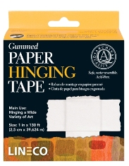 PAPER HINGING TAPE GUMMED