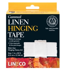 GUMMED LINEN HINGING TAPE