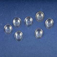 CLEAR ROUND BUMP-ONS (1210 BOX)