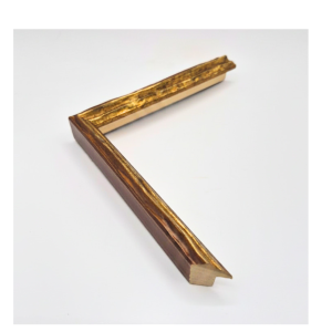 5/8 Rippled Dark Gold With Brown