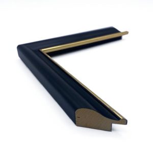 1 Black & Gold Diploma Frame