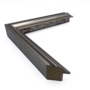 3/4 Silver With Beading