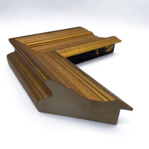 3 1/4 Scoop Antique Gold Flat