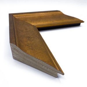 2 5/8 Scoop Gold Black