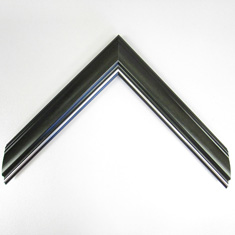 1 Reverse Charcoal With Silver Line