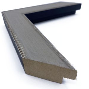 1 1/2 Washed Grey With  Silver