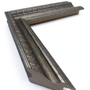 1 3/8 Fancy Antique Silver