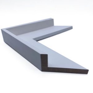 1/4 Satin White Floater 7/8 Deep