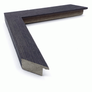 1 1/4 Oak Grain Dark Grey