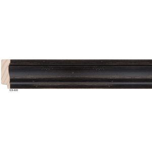 2" Black Aged Pine - 40-026-800 Universal Arquati wood moulding