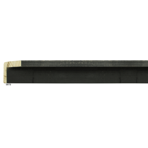 2" x 3/8" Black Country Colors Floater - 40-B970 Universal Arquati wood moulding
