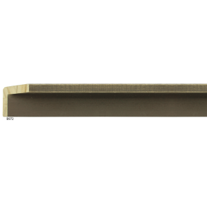 2" x 3/8" Whiskey Brown Country Colors Floater - 40-B972 Universal Arquati wood moulding