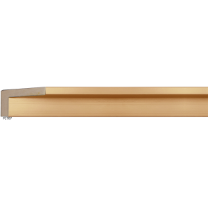 3/8" x 2" Gallery Float Gold Leaf - 40-P1707 Universal Arquati wood moulding