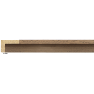 3/8" x 2" Gallery Float Light Walnut - 40-P1739 Universal Arquati wood moulding